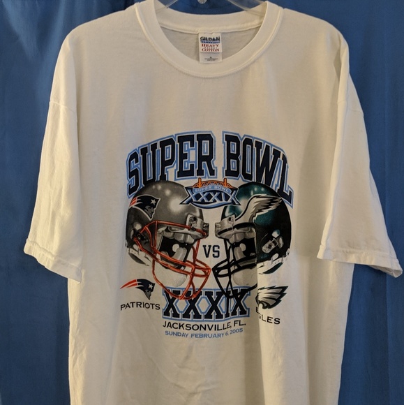 Gildan Other - VINTAGE SUPERBOWL XXXIX 05 PATRIOTS VS EAGLES